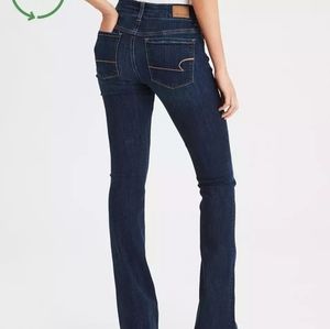AE High Rise Artist Jeans, boho hippie flare